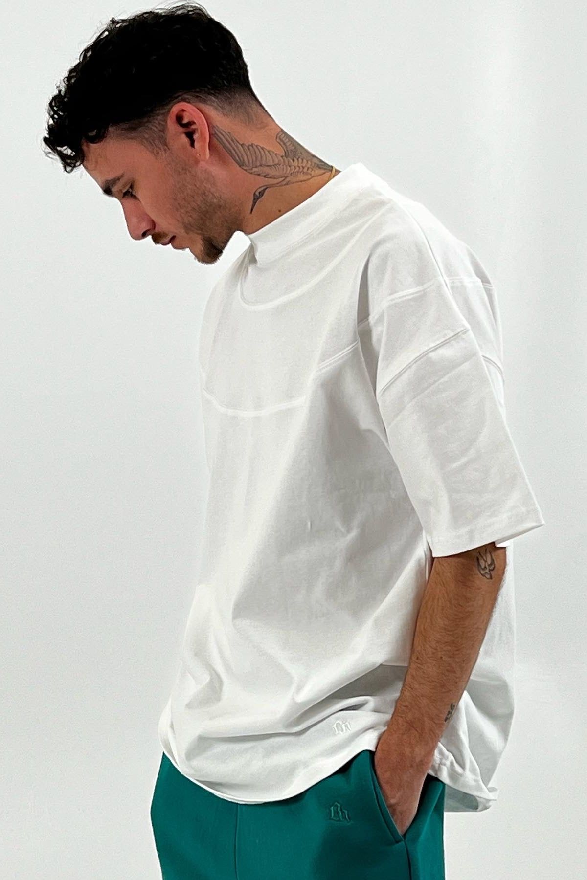 Mock Neck T-Shirt