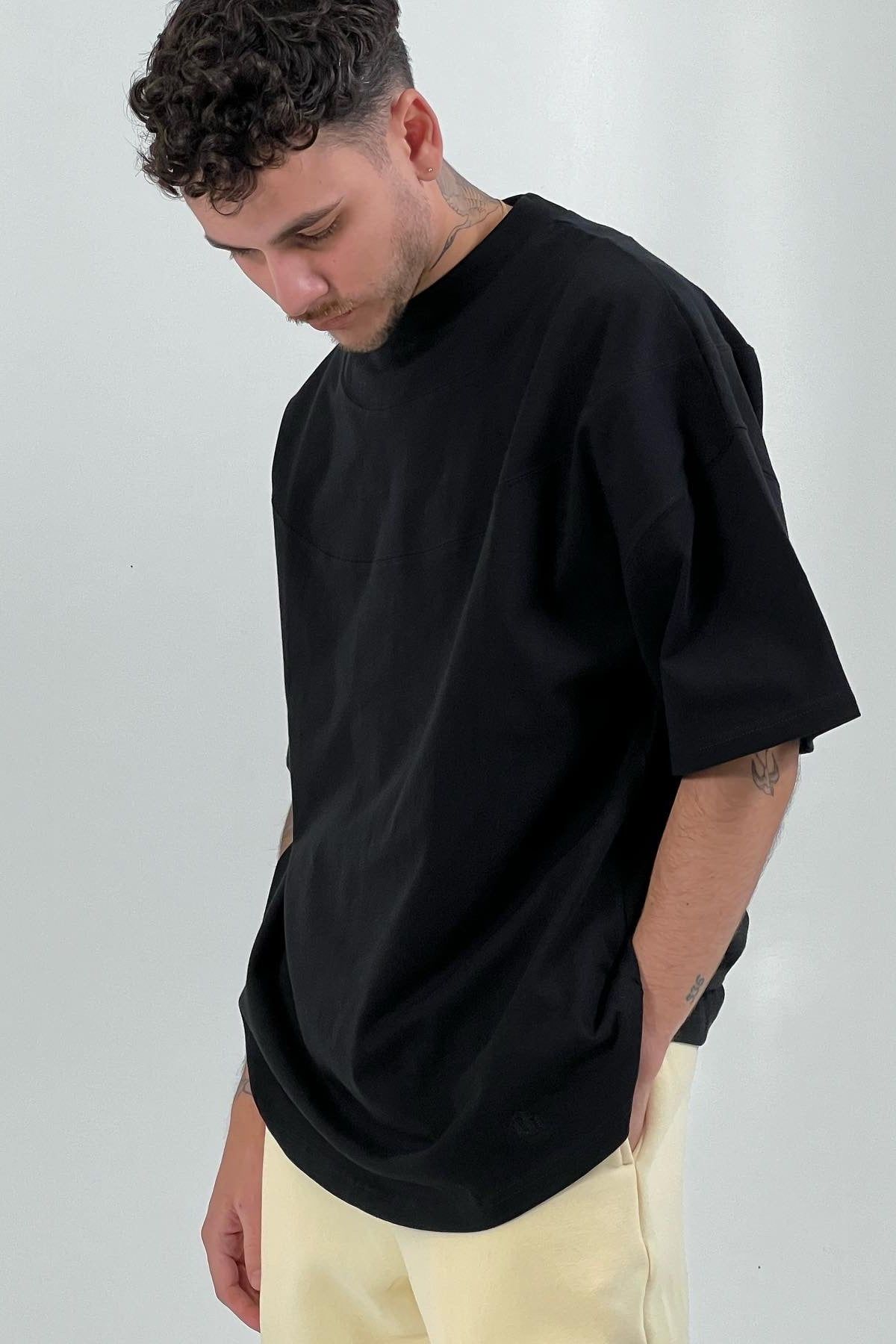 Mock Neck T-Shirt